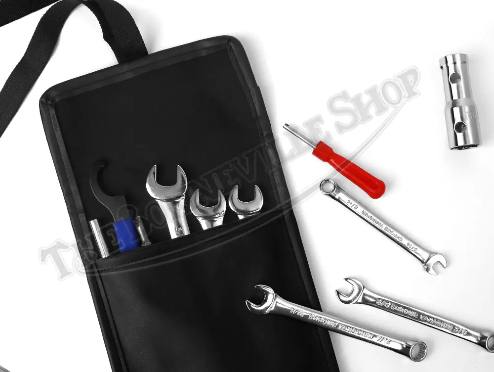 Triumph 650 750 Tool Roll Kit 1971-1982 Pn# 60-7166R 1 Tool Kit Triumph 1969-82 Sae Spanners And Various Tools - Not Oem Pn# 60-7166