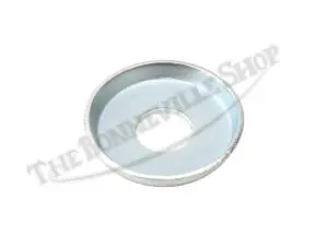 Cupped metal cup washer for Triumph