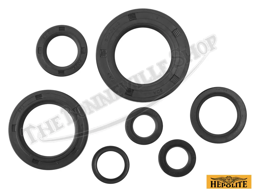 Triumph T120 Tr6 650 4-Speed Hepolite Engine And Gearbox Oil Seal Kit 1963-71 Pn# Tbs-61-361 3 Triumph T120 Tr6 650 4-Speed Hepolite Engine And Gearbox Oil Seal Kit 1963-71 Pn# Tbs-61-361