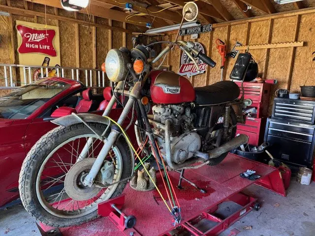 1973 Triumph Bonneville T140V Project Bike