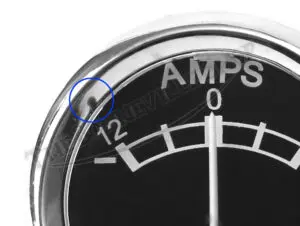 36403 2Nd 02 Triumph Bsa Norton Genuine Lucas 12 0 12 Ammeter