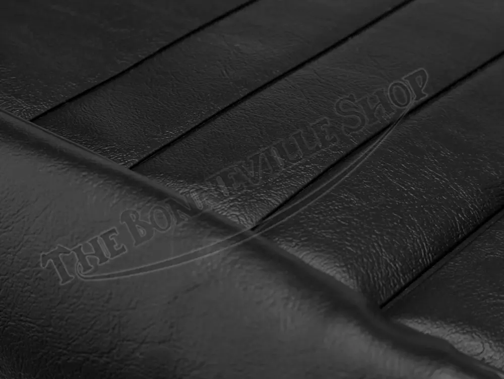 Triumph 350 500 650 Black Top Ribbed Seat Cover 1967-1968 Pn# 82-7777 B F7777 3 Triumph 350 500 650 Black Top Ribbed Seat Cover 1967-1968 Pn# 82-7777 B F7777