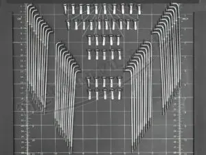 Mb41-Ssp - Norton 19&Quot; Rolltru Premium Butted Stainless Steel Spoke Set For Full Width Alloy Front Or Rear Hub .250 Nipples Pn# Mb41-Ssp
