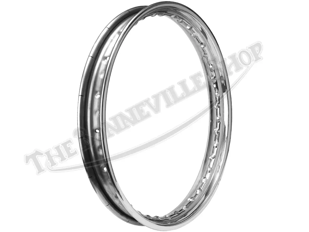 Mc270-Vt - Triumph Bsa Stainless Conical Front Wm2 19&Quot; Rim Devon Valtru Uk Made Pn# Mc270-Vt 37-3818