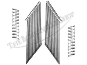 Mc284-Ssp - Triumph Disc Front 19&Quot; Stainless Steel Spoke Set Uk Made Pn# Mc284-Ssp