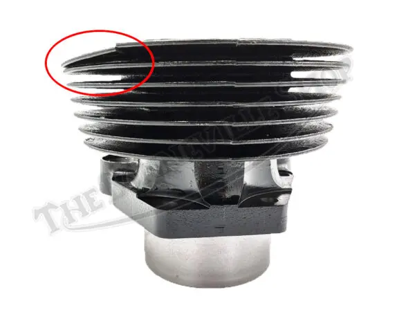 Triumph 750 T140 Bonneville TR7 Tiger 10-Hole Cylinder Barrel 1973-1980 UK-Made PN# 71-4005-2nd