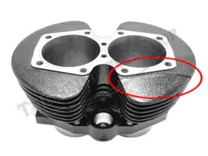 Triumph 750 T140 Bonneville Tr7 Tiger 10-Hole Cylinder Barrel 1973-1980 Uk-Made Pn# 71-4005-2Nd 3 71 4005 2Nd 03 Triumph 750 T140 Bonneville Tr7 Tiger 10 Hole Cylinder Barrel