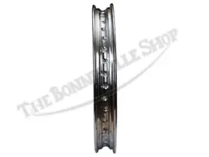 Bsa A10 A50 A65 B25 Triumph Tr25W Stainless Qd-Crinkle Hub Rear Rim Wm3 X 18-Inch Pn# 37-2291 S-2Nd 3 37 2291 S W2291 S 42 6371 2Nd 01