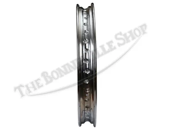 BSA A10 A50 A65 B25 Triumph TR25W Stainless QD-Crinkle Hub Rear Rim WM3 X 18-inch PN# 37-2291 S-2nd