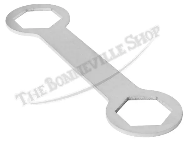 Triumph BSA Norton Stainless Fork Top Nut Box Spanner Double-Ended 1-5/16" 1-1/2" PN# 60-0779 S D779 P259F