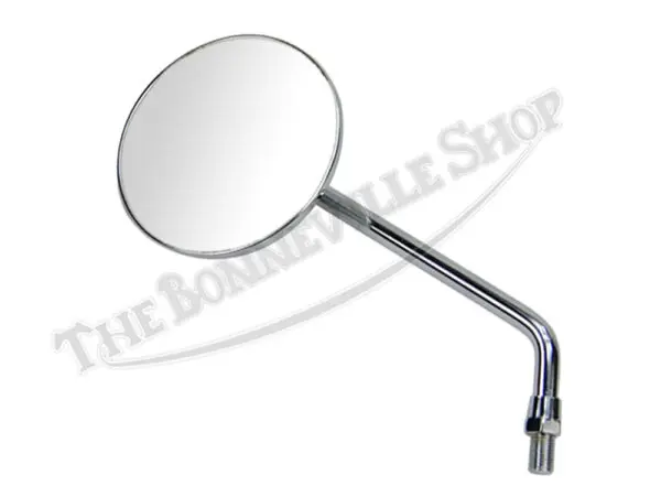 Triumph BSA Norton Universal Chrome Round Mirror (1) 10mm Left or Right PN# TBS-4159-2nd