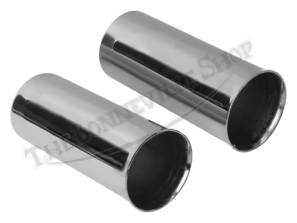 BSA A10 A65 B32 B40 C15 M20 Chrome Fork Seal Holder Pair (2) 1949-1967 PN# 29-5310