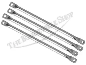 Bsa A10 A50 A65 Front Fender Stay Set (4) 1960-67 Made In Uk Pn# 42-6548 2 Bsa A10 A50 A65 Front Fender Stay Set (4) 1960-1967 Made In Uk Pn# 42-6548