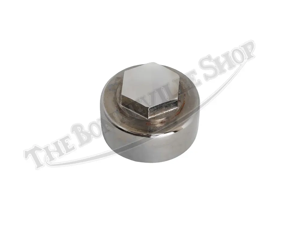 BSA A & B Models Fork Top Nut Chrome (Without Damper Hole) PN# 67-5024 A