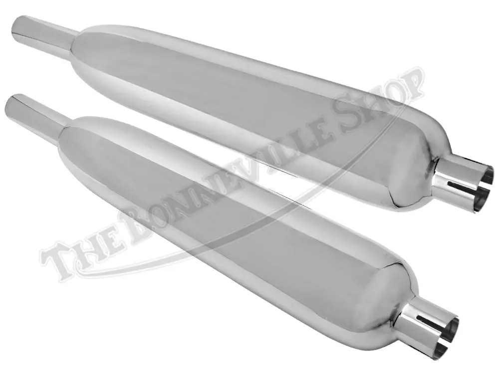 Triumph Silencer T110 T120 Long 1963- PN# 70-4949