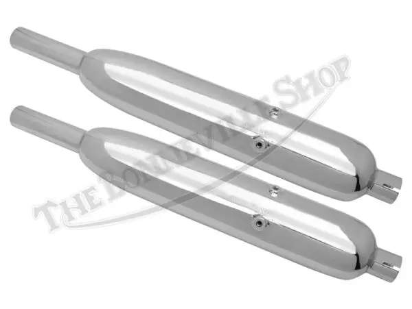 Triumph Silencer T110 T120 Long 1963- PN# 70-4949