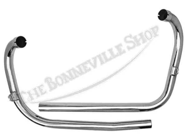 Triumph Exhaust 650/750 Unit & 500/650 Pre Unit 6T Thunderbird, TR6, Trophy T120, Bonneville 1963- PN# 70-5957/58