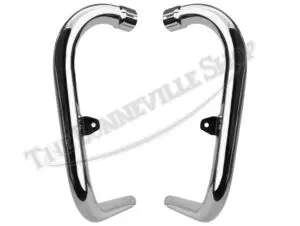 Triumph Exhaust 650/750 Unit & 500/650 Pre Unit 6T Thunderbird, TR6, Trophy T120, Bonneville 1963- PN# 70-5957/58