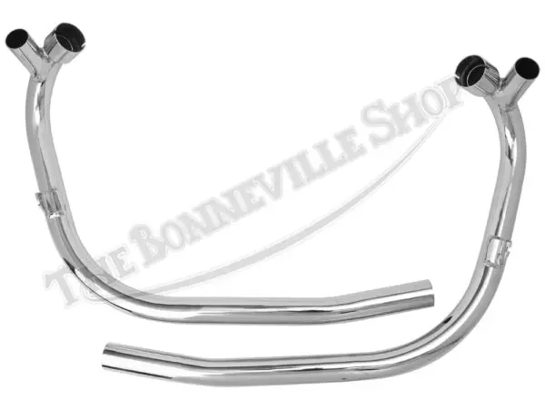 Triumph Exhaust T140E TR7RV 1979 Balanced System PN# 71-7387 71-7390