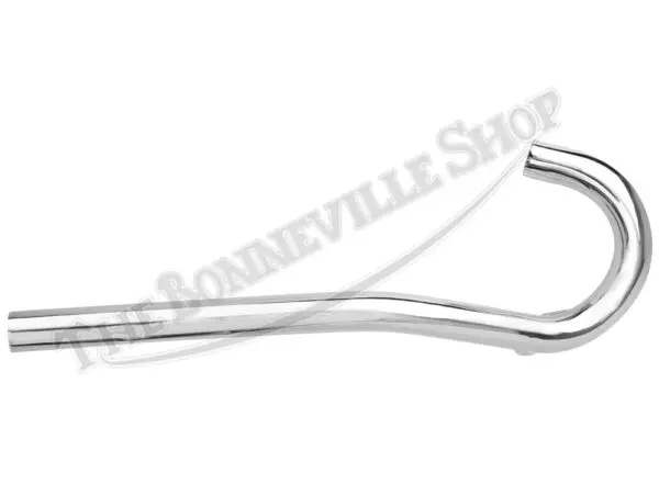 BSA B44VS Exhaust Pipe 1968-1969 Square Barrel UK-Made PN# 82-8449 70-9467