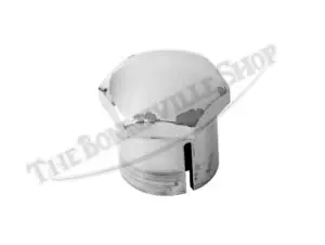 Triumph 500 650 Steering Stem/Triple Tree Center Sleeve Nut Chrome 28Tpi Pn# 97-2263-2Nd 4 Triumph 500 650 Steering Stem Triple Tree Center Sleeve Nut Chrome 28Tpi Pn 97 2263 2Nd