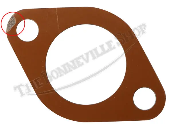 Triumph Norton Bsa Phenolic Tufnol 30Mm Carburetor Insulator .062 Thin (1) Pn# 70-2968-30Mm-2Nd 1 Triumph Norton Bsa Phenolic Tufnol 30Mm Carburetor Insulator .062 Thin (1) Pn# 70-2968-30Mm-2Nd