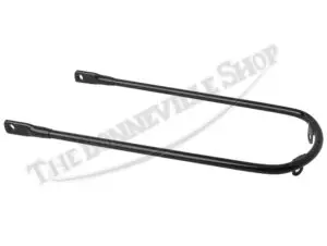 Triumph 500 650 Black Lower Front Fender Stay - 2 Tab, Sls, Straight Pn# 97-3885 Sls