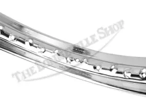 Triumph Bsa 500 650 Valtru British Chrome For Bolt On &Amp; Qd Rear Spool Hub Wm3 X 18&Quot; Devon Rim Uk Made Pn# 37-1007 Ce, W1007