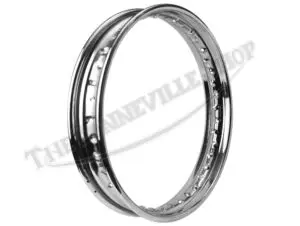 Triumph BSA 650 750 Twins Triples Valtru British Chrome Rim for Conical Rear Devon Rim UK Made PN# 37-3784 CE W3784