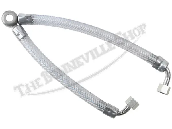 Triumph Tiger Trophy 500 650 Twins Fuel Line Assembly (1) Fits 1963-67 PN# 82-5339 A