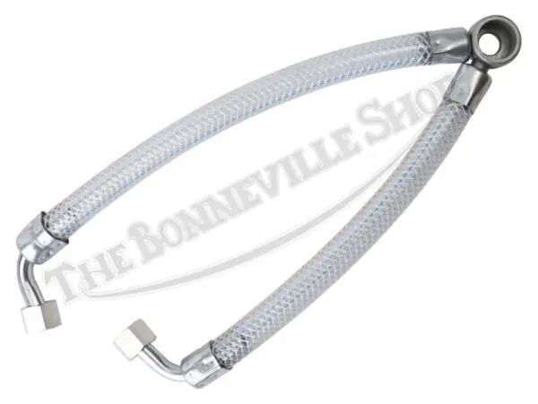 Triumph Tiger Trophy 500 650 Twins Fuel Line Assembly (1) Fits 1963-67 PN# 82-5339 A