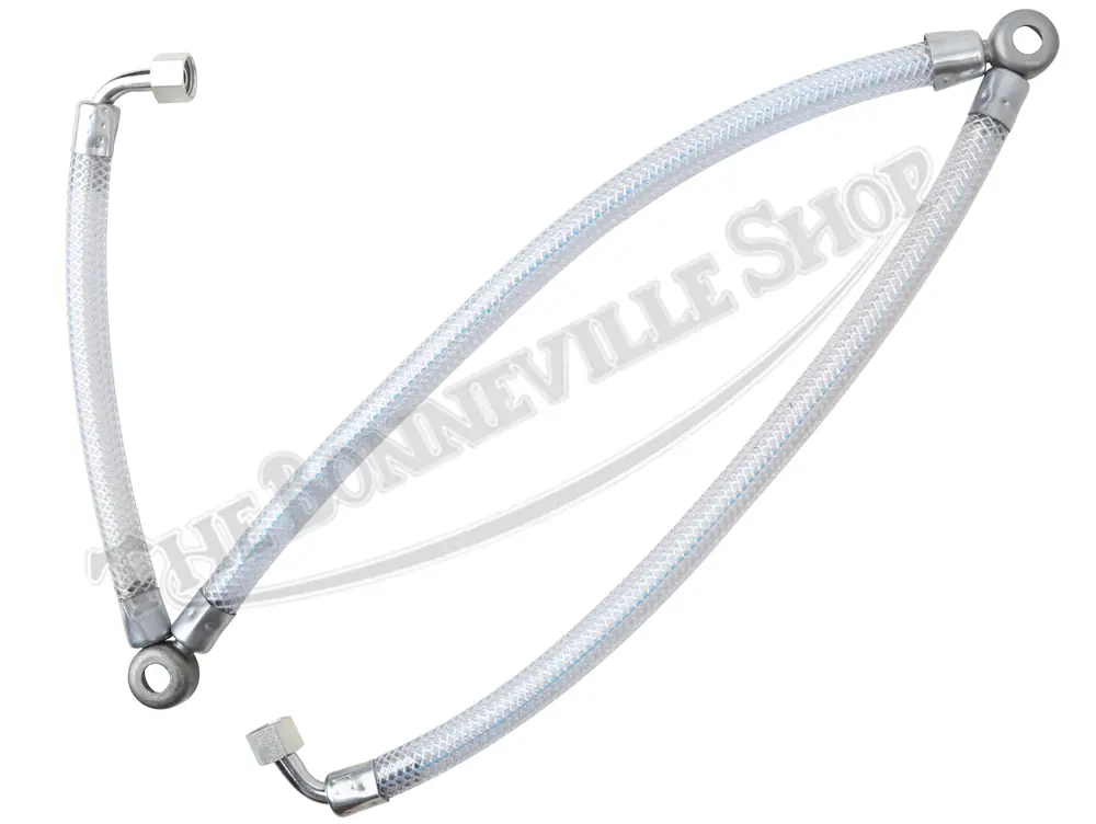 Triumph Bonneville T120 650 Twins Fuel Line Assembly Fits 1963-67 PN# 82-5462 A F5462