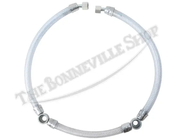 Triumph Bonneville T120 650 Twins Fuel Line Assembly Fits 1968-70 PN# 82-8133 A