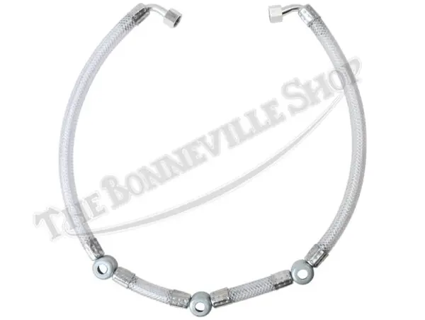 Triumph Trident T150 BSA A75 Rocket III Fuel Line Assembly (1) 1969-1974 PN# 83-3154 A