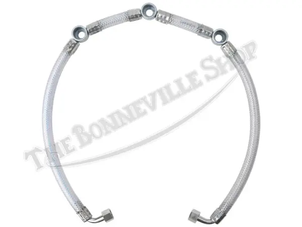 Triumph Trident T150 BSA A75 Rocket III Fuel Line Assembly (1) 1969-1974 PN# 83-3154 A