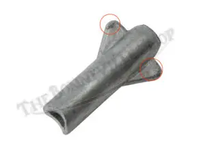 Triumph Bsa Late 28 Tpi Brake Adjuster (1) Pn# 82-7387-2Nd 3 82 7387 2Nd Triumph Bsa Late 28 Tpi Brake Adjuster