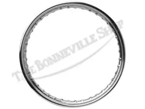 Triumph BSA 500 650 750 Rim WM2-19 Front Cast Hub .300" Holes Devon Valtru Stainless 1957-1974 UK-Made PN# 37-1230 SE W1230