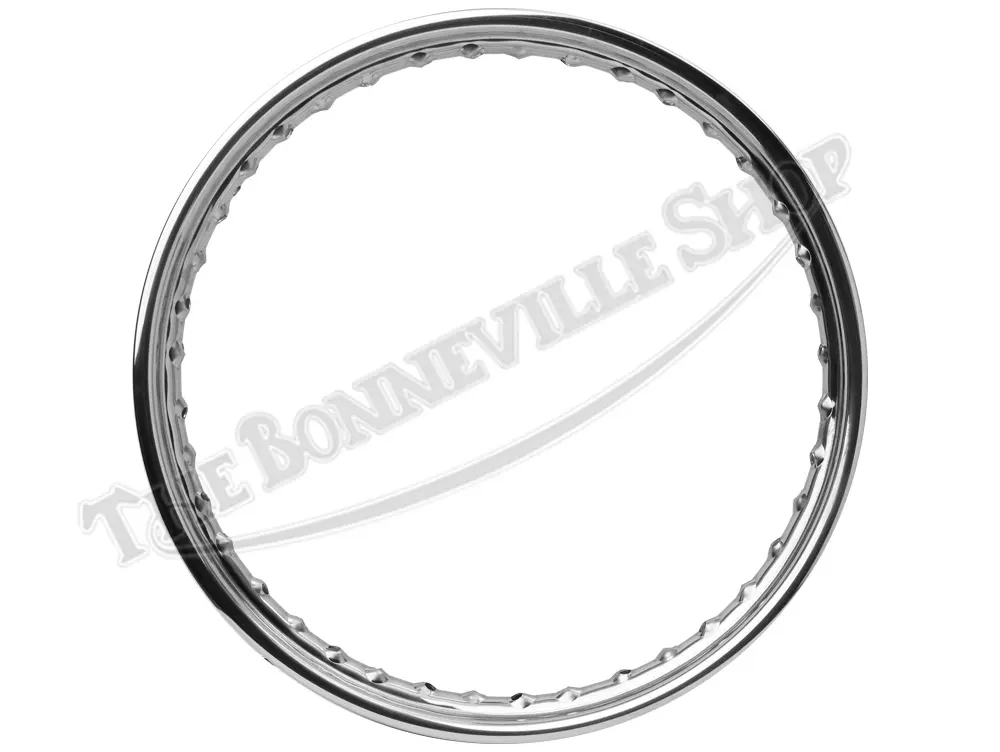 Triumph BSA 500 650 750 Rim WM2-19 Front Cast Hub .300" Holes Devon Valtru Stainless 1957-1974 UK-Made PN# 37-1230 SE W1230