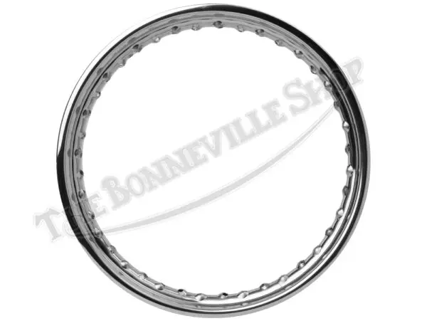Triumph TR7RV T140 Rim WM3-18 Rear Disc Brake Hub .300" Holes Devon Valtru Stainless 1976-1982 UK-Made PN# 37-7030 SE