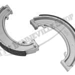 Zapatas De Freno Delantero NUEVAS Para Triumph Bonneville/Tiger 650/500 (1966-1968) - Número 37-1732 T