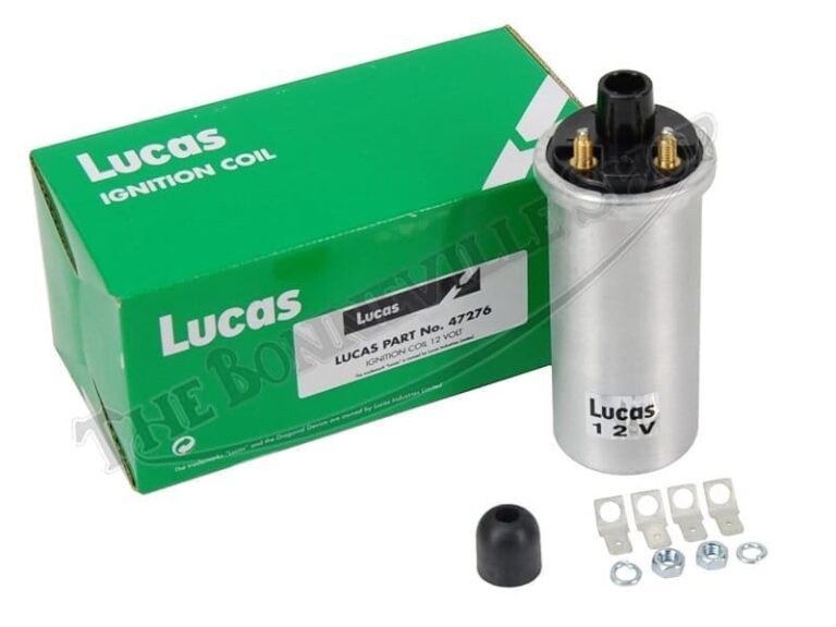 Klaxon (avertisseur) Lucas 9H 12V - Modèle 69158E - Pour Norton, Triumph, BSA, Jaguar - Occasion Fonctionnel
