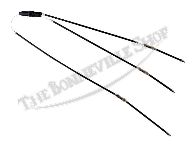 Triumph 650 750 T120 T140 Low Bar Throttle Cable Assembly