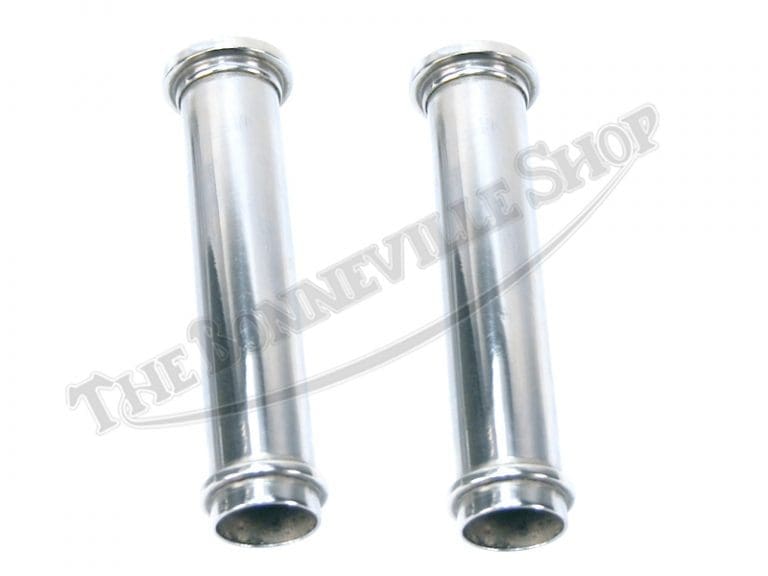 TRIUMPH 650 T120 TR6 TR6C CHROME PUSHROD TUBE PAIR (2) 195765 PN 70