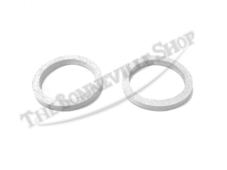 Triumph T120 T140 T150 T160 Bonneville Tiger Pushrod Tube Seals (2) PN