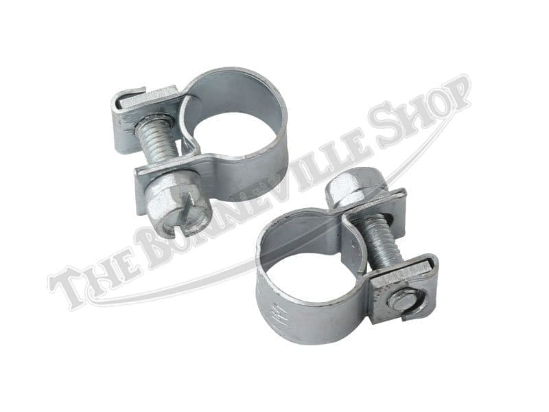 Triumph Correct Type Herringbone 7/16" Rocker Oil Line Clamps