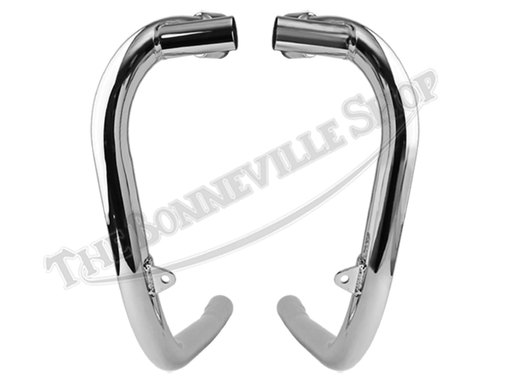 Triumph 650 T120 TR6R Balanced Exhaust Pipe Set 1969-70 UK Made