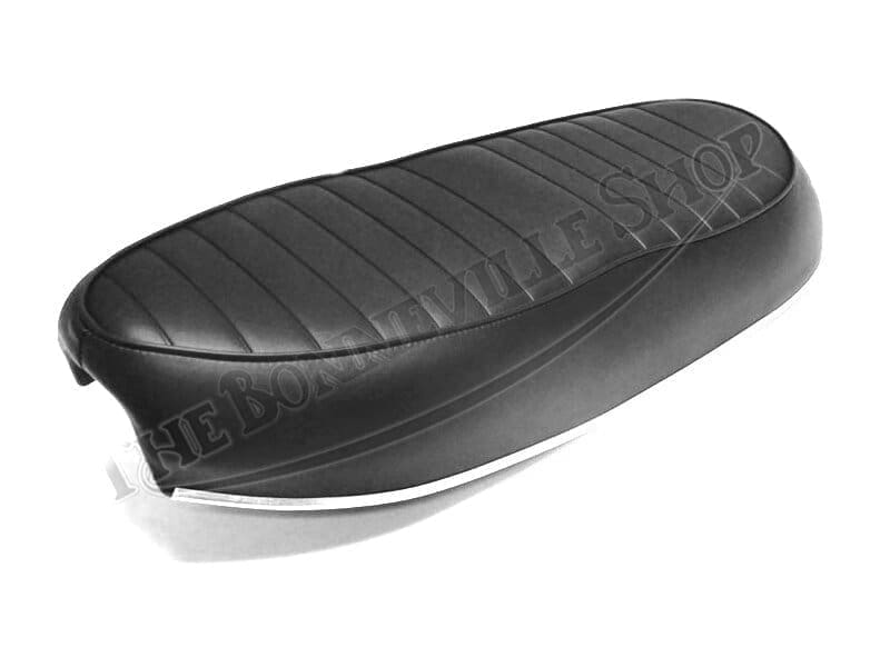 Triumph Black Ribbed Seat 1968-69-Buy Online