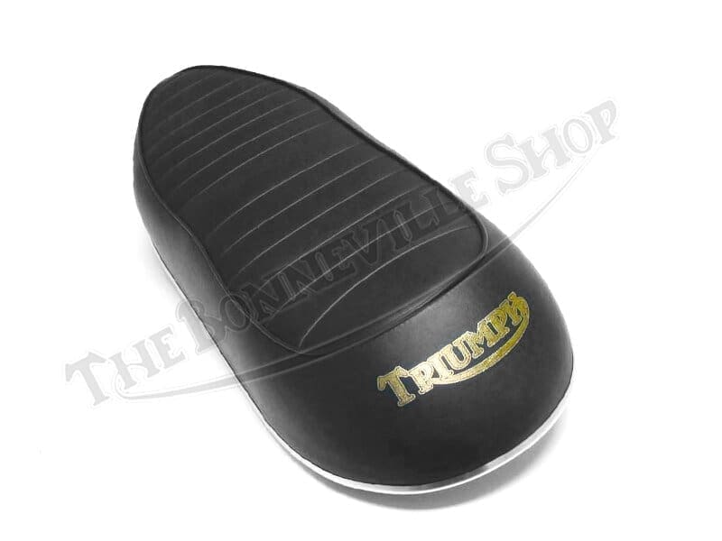 Triumph Black Ribbed Seat 1968-69-Buy Online