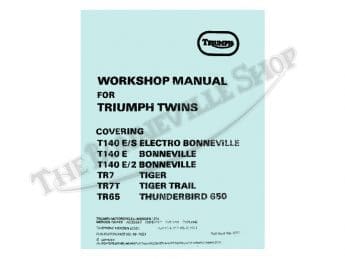 TRIUMPH T140 WORKSHOP MANUAL PDF visual data 6