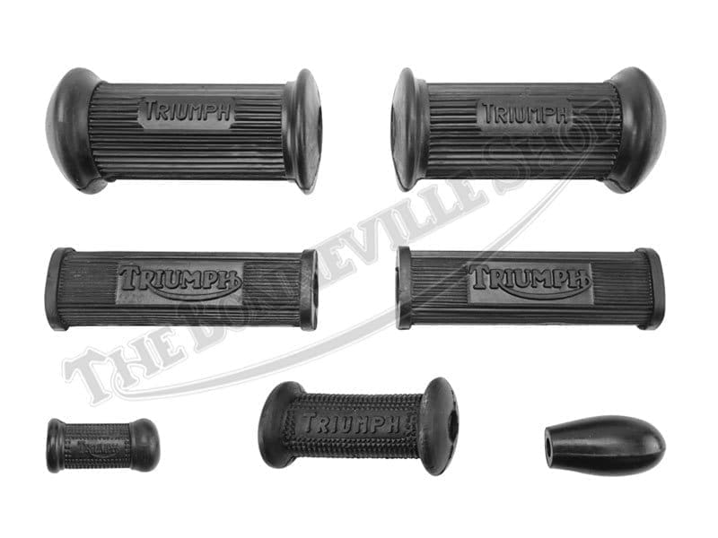 Triumph 500 650 Twin Footrest Rubbers Set Block Letter-Buy Online